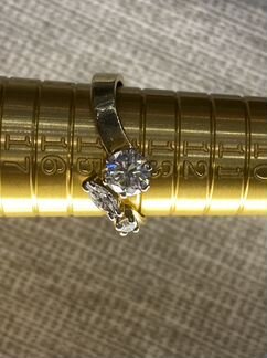 Золотое кольцо с брильянтами