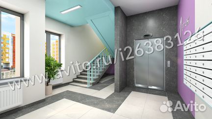 1-к квартира, 25.8 м², 5/7 эт.