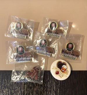 Значки Oktoberfest spaten paulaner