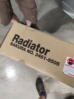 Sakura 3461-8505 радиатор охлаждения Toyota camry