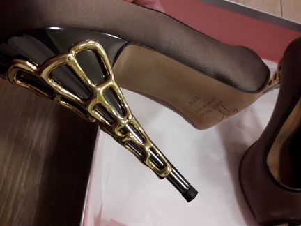 Туфли с открытым мысом Giuseppe Zanotti Design