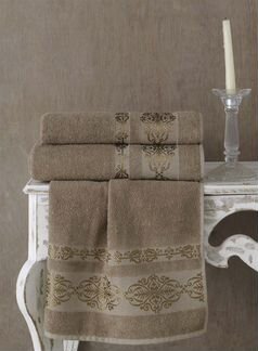 Полотенце Rebeka Цвет: Кофейный (70х140 см)