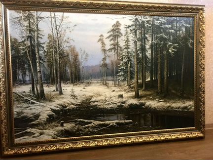 Картина. Копия картины Шишкина И.И. 