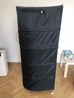 Икеа пс гардероб, черный, 52x164 см