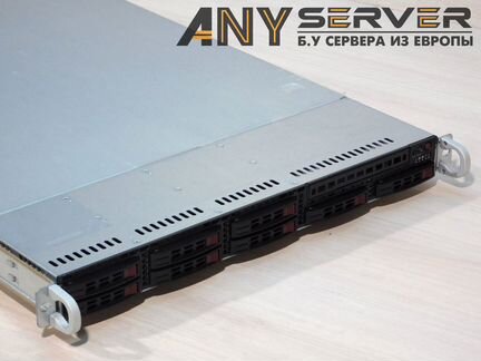 Сервер Supermicro 1027R 2xE5-2643v2 128Gb 8x2.5