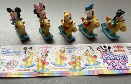 Винни Пух, Микки-серии фигурок Yujin