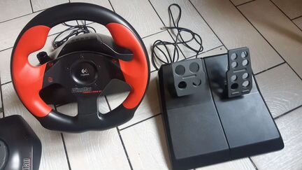 Руль logitech formula force gp + джостик