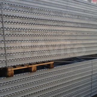 Металлические стеллажи для склада (до 10 м рама)