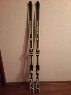 Горные лыжи для нач. Rossignol 168 + палки leki