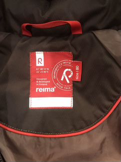 Куртка зимняя пуховик Reima, рост 80