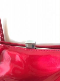 Cумка женская, кожа, лак, Италия. Б/у