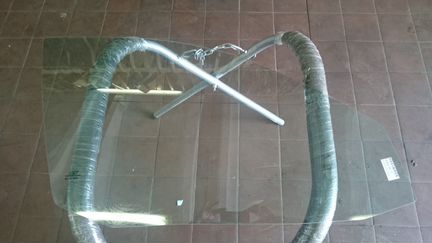 Стекло задней двери на Kia Rio II 5D HBK 05-11