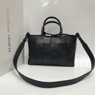 Новая женская сумка Bottega Veneta чёрная