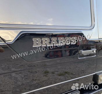 Вставка Brabus вместо запаски G class W463 G63
