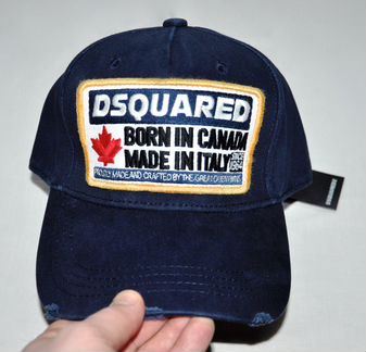 Кепка / Dsquared / новая (темно-синяя)