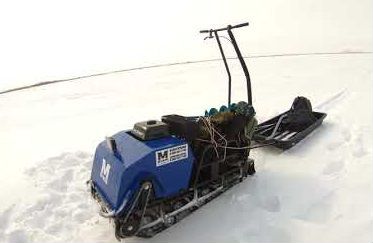 Мотобуксировщик Мужик К- 500/1450/Катки 15 л.с