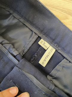 Брюки темно синие