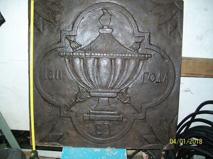 Плиты чугунные