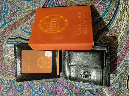 Кошелек из натуральной кожи. Новый