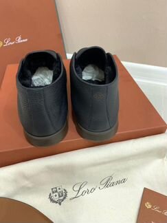 Кожаные ботинки loro piana