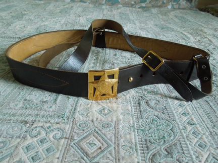 Ремень генеральский с портупеей обр.1968 года