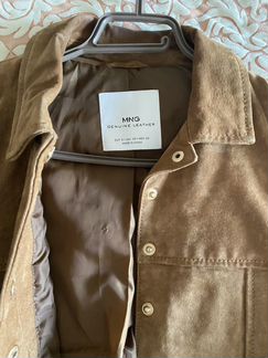 Куртка натуральная замша Mango