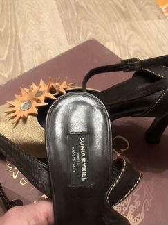 Босоножки Sonia Rykiel 38.5 Италия туфли выпускной