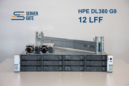 Сервер HP DL380 G9 12LFF 2x E5-2620v3 384 GB