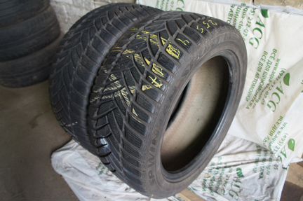 Зимние шины бу R17 255 45 17 Dunlop Winter M3