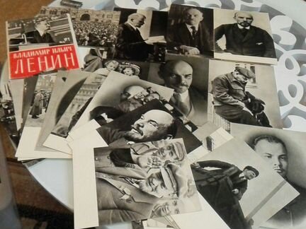 Набор фотографий о жизни Ленина 30 шт 1961 г