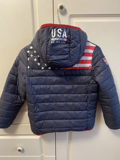 Куртка-пуховик US polo на 8-9 лет. Покупали не в Р