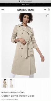 Тренч Michael Kors