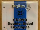 Двусторонние конверты для CD DVD дисков Digitex