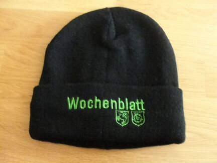 Новая черная шапка на флисовой подкладке(Германия)