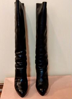 Кожанные зимние сапоги Michel Perry