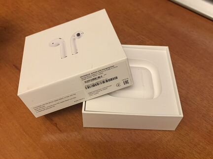 Беспроводные наушники apple airpods оригинал 2