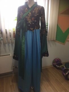 Платье кимоно атласное японское Размер