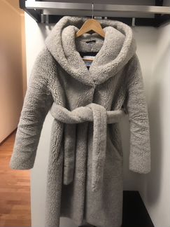 Шуба экошуба из шерсти чебурашка