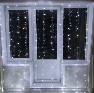 Гирлянда штора