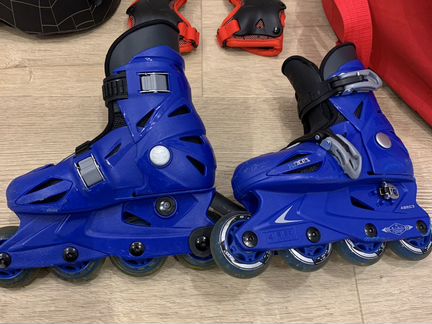 Ролики детские раздвижные Roces разм.25-29 и защит
