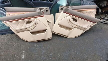 Обшивки дверей кожа бмв е39