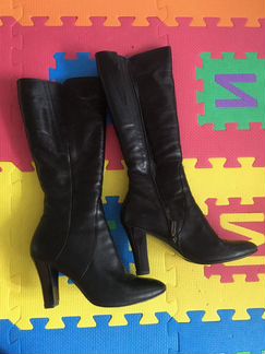 Сапоги зимние нат кожа 38р