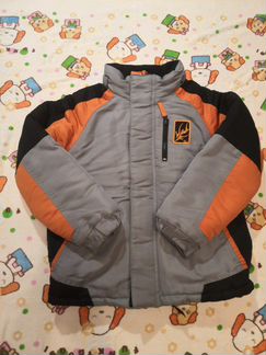 Зимняя куртка для мальчика на рост 128см