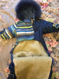 Комбинезон зимний для мальчика 74/80