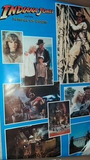 Кинопостер оригинал Индиана Джонс 1984