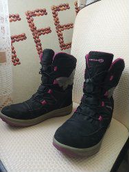 Ботинки зимние для девочки Geox. Мембрана