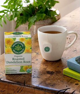 Dandellion root чай с обжаренным корнем одуванчик