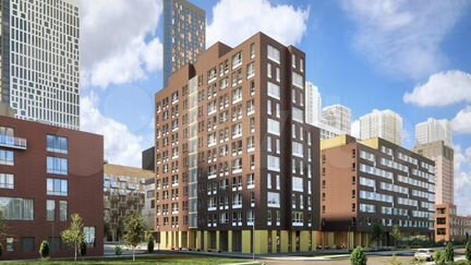 2-к квартира, 83.3 м², 7/41 эт.