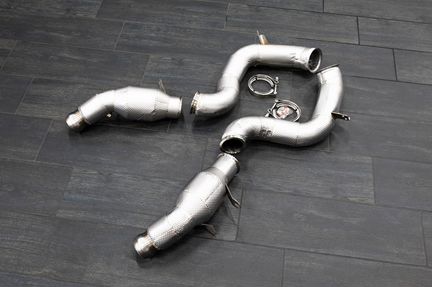 Redstar exhaust Приемные трубы MB C63 / C63S W205