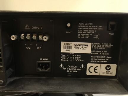 Crown Cl1 профессиональный встраиваемый усилитель